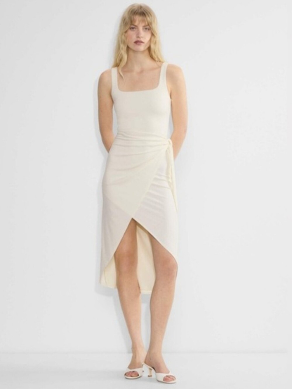 Aritzia Wilfred Saturn Midi Dress